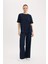 Bürümcük Pantolon Wide Leg Geniş Bol Paça Esnek Belli C0200AX25SP 1