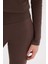 Coool Flare Fit Esnek Belli İspanyol Paça Ribana Pantolon E0628AX25SP 4