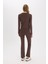 Coool Flare Fit Esnek Belli İspanyol Paça Ribana Pantolon E0628AX25SP 5