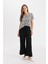 Culotte Geniş Paça Bürümcük Kapri D2175AX24SM 1