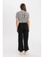 Culotte Geniş Paça Bürümcük Kapri D2175AX24SM 5