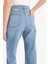 Slim Flare Yüksek Bel Düz Paça Uzun Jean Pantolon D7974AX25SP 4