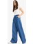 Pull On Wide Leg Yüksek Bel Uzun Tensel Yıkamalı Pantolon D8243AX25SM 3