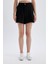 Regular Fit Yüksek Bel Pileli Şort D0963AX24SM 6