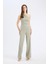 Slim Fit Dar Kesim Fitilli Kaşkorse Basic Düz Pantolon E5783AX25SP 2