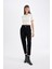Paperbag Gabardin Kumaş Pantolon Yüksek Bel Cepli Basic Düz Standart Paça S2790AZ24WN 3