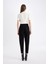 Paperbag Gabardin Kumaş Pantolon Yüksek Bel Cepli Basic Düz Standart Paça S2790AZ24WN 7