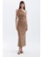 Straight Fit Normal Bel Bürümcük Midi Etek D2839AX24HS 1