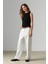 Carrot Fit Gabardin Kumaş Pantolon Kemerli Yüksek Bel Kısa Paça D2732AX25SP 2