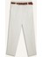 Carrot Fit Gabardin Kumaş Pantolon Kemerli Yüksek Bel Kısa Paça D2732AX25SP 8