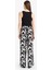 Wide Leg Poplin Kumaş Palazzo Pantolon Yüksek Bel Uzun Boy Geniş Paça E9907AX25SM 8