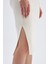 Coool Slim Fit Dar Kesim Basic Düz Yırtmaçlı Triko Midi Etek A2058AX24AU 5