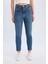 Lina Comfort Fit Yüksek Bel Bilek Boy Jean Yıkamalı Pantolon E3440AXNS 4