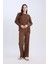 Bürümcük Pantolon Wide Leg Geniş Bol Paça Esnek Belli C0200AX24AU 1