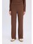 Bürümcük Pantolon Wide Leg Geniş Bol Paça Esnek Belli C0200AX24AU 5