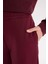 Straight Fit Beli Lastikli Cepli Yüksek Bel Kalın Basic Düz Eşofman Altı B8571AX24WN 6