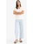 Uzun Boy Poplin Pijama Altı-Fall in Love E7653AX25SP 4