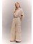 Coool Basic Düz Wide Leg Geniş Bol Paça Pantolon Gabardin Kumaş Kargo Cepli C3890AX24SP 3