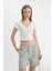 Coool Regular Fit Normal Bel Kısa Paça Gabardin Şort D1006AX24SM 5