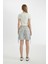 Coool Regular Fit Normal Bel Kısa Paça Gabardin Şort D1006AX24SM 8