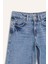 Kız Çocuk Wide Leg Geniş Paça Jean Pantolon D7093A825SM 8