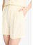 Yüksek Bel Keten Karışımlı Şort F0005AX25SM 7