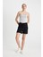 Regular Fit Düz Paça Şort Y0102AZ24SM 1