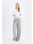 Wide Leg Kumaş Pantolon Normal Bel Geniş Cepli Pensli Bol Paça E2470AX24WN 1