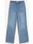 Yüksek Bel Geniş Paça Uzun Yumuşak Jean Pantolon E1703AX25SM 8