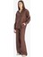 Straight Fit Modal Kumaş Palazzo Pantolon Yüksek Bel Uzun Boy E9103AX25SM 4