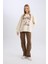 Straight Fit Gabardin Pantolon Kargo Cepli Normal Bel Düz Paça D3762AX24AU 1