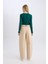 Coool Gabardin Pantolon Baggy Fit Normal Bel Cepli Basic Düz D3761AX24AU 7