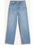 Straight Fit Yüksek Bel Bilek Boy Jean Yıkamalı Pantolon E3191AX25SP 8