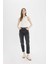 Lina Comfort Mom Normal Bel Düz Paça Jean Kar Yıkamalı Pantolon D7944AX25SP 3