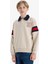 Erkek Çocuk Oversize Geniş Kalıp Polo Yaka Sweatshirt D7404A825SP 6
