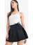 Coool A Kesim Normal Bel Penye Astar Poplin Mini Etek E7588AX25SP 5