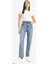Lina Comfort Mom Normal Bel Düz Paça Jean Kar Yıkamalı Pantolon D8209AX25SP 1