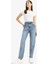 Lina Comfort Mom Normal Bel Düz Paça Jean Kar Yıkamalı Pantolon D8209AX25SP 3