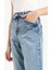 Lina Comfort Mom Normal Bel Düz Paça Jean Kar Yıkamalı Pantolon D8209AX25SP 5