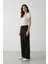 Wide Leg Kumaş Pantolon Normal Bel Geniş Cepli Pensli Bol Paça E2470AX24WN 3