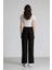 Wide Leg Kumaş Pantolon Normal Bel Geniş Cepli Pensli Bol Paça E2470AX24WN 7