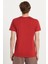 Unisex Slim Fit Dar Kesim %100 Pamuk Yumuşak Dokulu Kiremit Bisiklet Yaka Tişört 5
