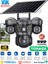 RX66G Solar Güvenlik Kamerası Türkçe 4G Sim Kartlı PTZ Hareketli Gece Görüşlü Güneş Panelli Kamera 1