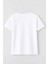 Kadın %100 Pamuk Bodrum Baskılı Kısa Kollu Beyaz T-Shirt 3