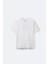 Kadın Oversize White T-Shirt S 1