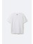Kadın Oversize White T-Shirt S 2