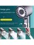 10 Adet Banyo Duş Başlığı Kireç Önleyici Filtreli Turbo Yüksek Basınçlı 3 Fonksiyonlu 4