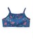 Kız Çocuk Flamingo Desenli Mavi Fırfırlı Havuz Plaj Bikini Takımı 1