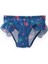 Kız Çocuk Flamingo Desenli Mavi Fırfırlı Havuz Plaj Bikini Takımı 3