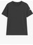 Kadın Bisiklet Yaka Basic Düz Kısa Kollu Gri T-Shirt 2